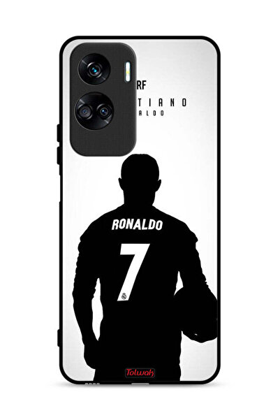 Tolwak غطاء حماية لهاتف Honor 90 Lite 5G بقناع كريستيانو رونالدو