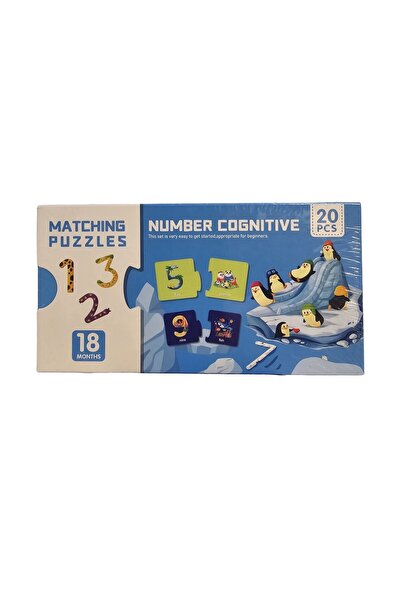 OEM Matching Puzzles Animals & Numbers, 18 months+