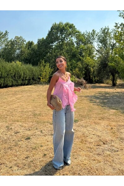 Friday Mood Women's Ruffle Detailed Blouse