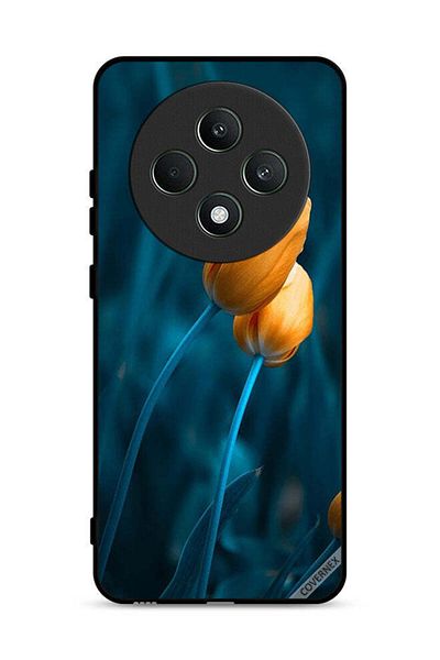 Covernex جراب حماية لهاتف Oppo Reno12 F 4G بزهرتين لطيفتين