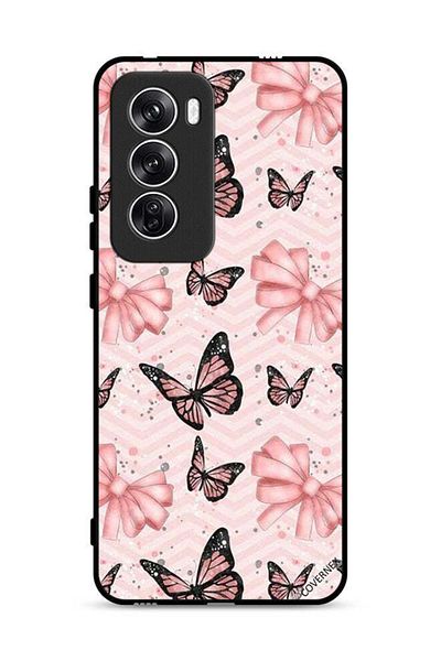 Covernex غطاء حماية لهاتف Oppo Reno12 5G بخلفية فراشات