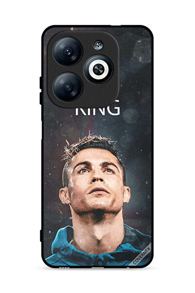 Covernex غطاء حماية لهاتف إنفينيكس سمارت 8 4G رونالدو الملك