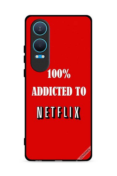 Covernex غطاء حماية لهاتف OnePlus Nord CE4 Lite 5G، مُدمن على Netflix بنسبة 100%