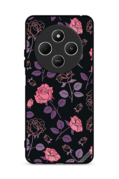 Covernex غطاء حماية لهاتف شاومي ريدمي 14R 5G، زهور قوطية باستيل