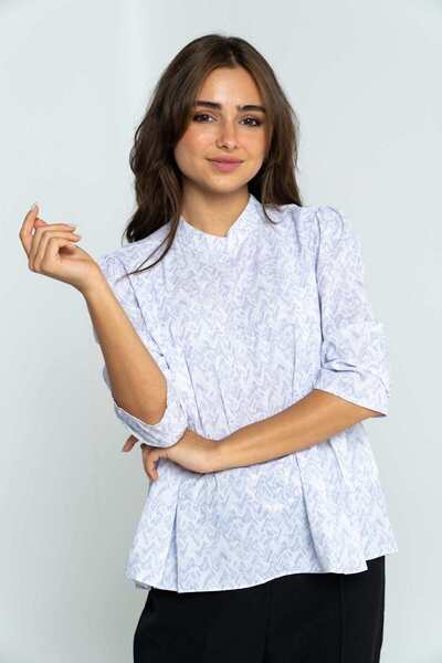 Nichii Floral 3/4 Sleeve Blouse