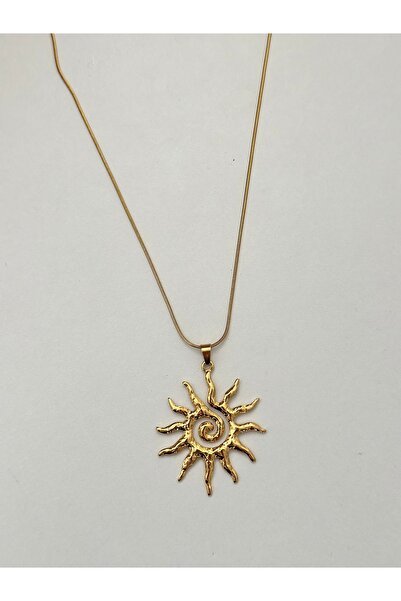 mibrillo قلادة الشمس الفولاذية