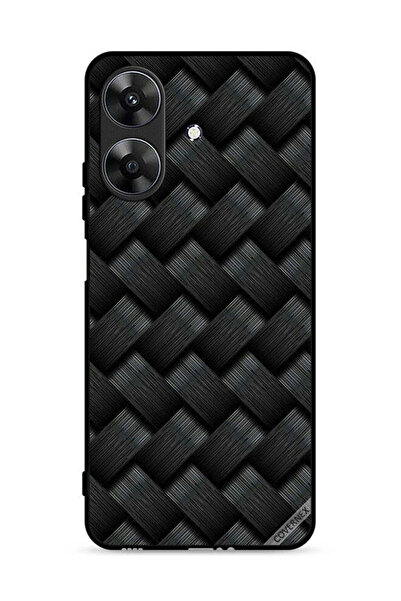 Covernex غطاء حماية لهاتف Realme Note 60 4G بنقشة خطوط داكنة