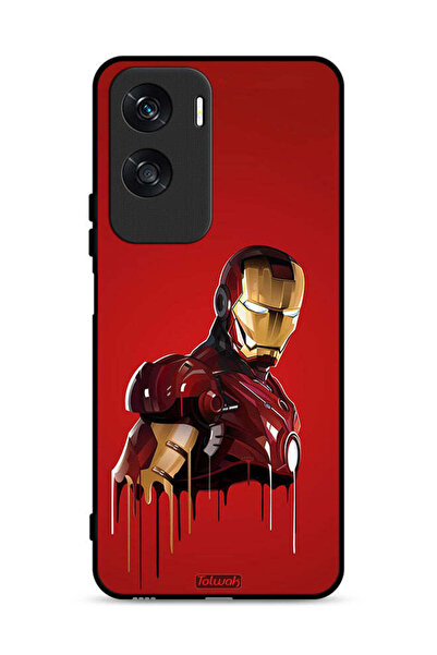Tolwak غطاء حماية Honor X50i 5G برسومات الرجل الحديدي