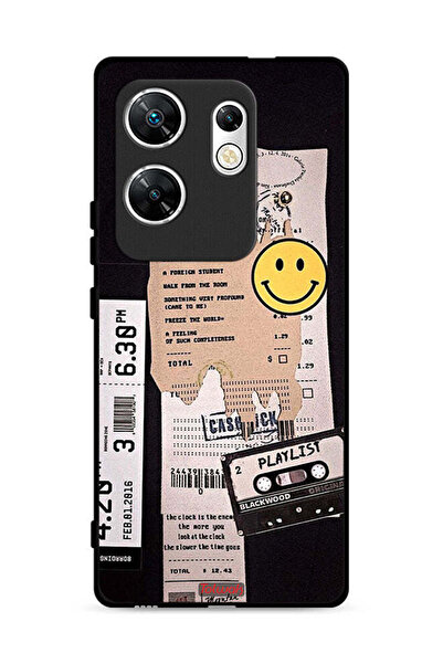 Tolwak غطاء حماية لهاتف Infinix Zero 30 4G مع ملصق قائمة تشغيل