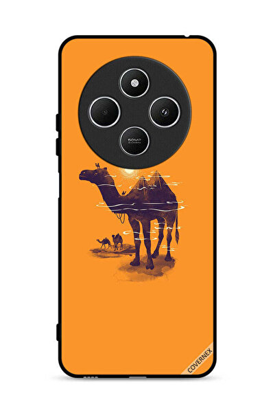 Covernex غطاء حماية لهاتف شاومي ريدمي 14 سي 4G بنقشة جمال وفن الشمس