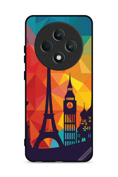Covernex غطاء حماية لهاتف Oppo Reno12 F 5G بنمط باريس الملون