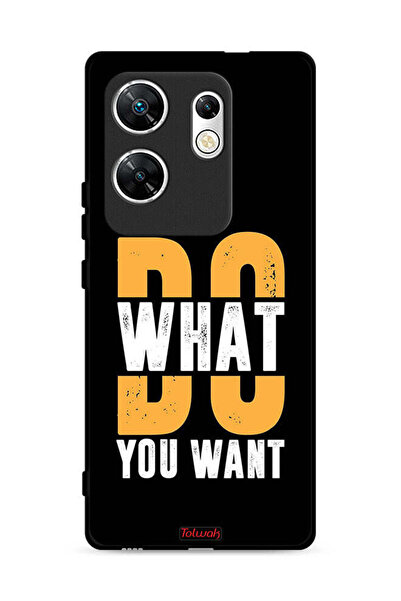 Tolwak غطاء حماية لهاتف Infinix Zero 30 4G افعل ما تريد