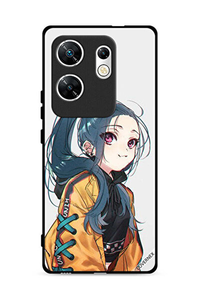 Covernex غطاء حماية لهاتف Infinix Zero 30 4G، فتاة لطيفة تشعر بالبرد