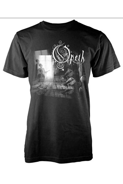 Harajuku Style طبعة Opeth سوداء كبيرة الحجم للجنسين
