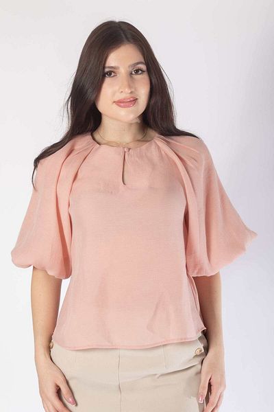 Nichii Women's Solid 3/4 Sleeve Blouse