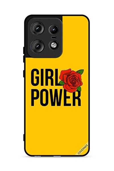 Covernex غطاء حماية لهاتف موتورولا إيدج 50 برو 5G بتصميم فتاة القوة