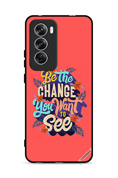 Covernex غطاء حماية لهاتف Oppo Reno12 5G كن التغيير الذي تريد رؤيته