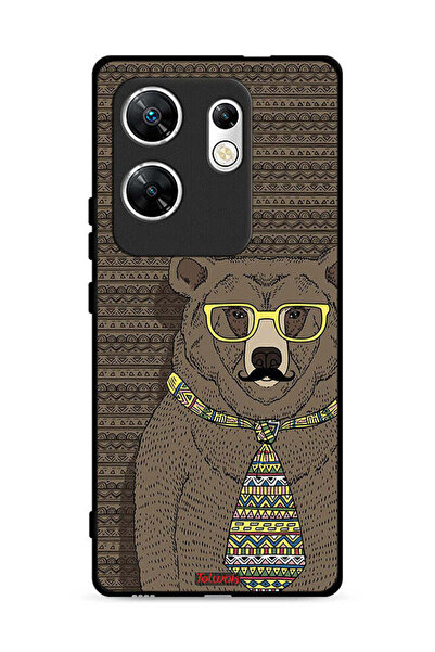 Tolwak غطاء حماية لهاتف Infinix Zero 30 4G، تصميم Mr Wolf