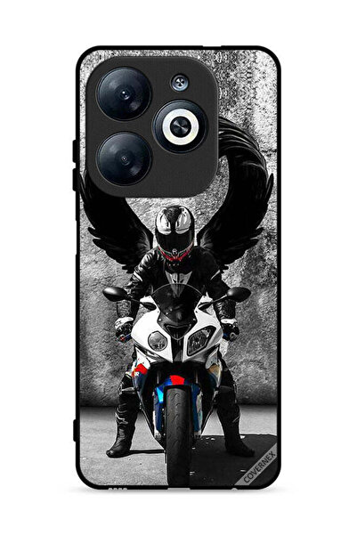 Covernex غطاء حماية لهاتف Infinix Smart 8 4G من Winger Bike Lover