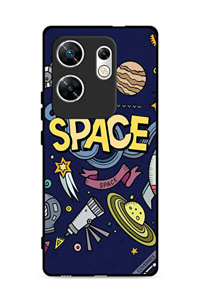 Covernex غطاء حماية لجهاز Infinix Zero 30 4G برسومات فنية فضائية