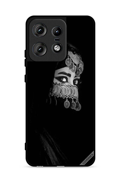 Covernex غطاء حماية لهاتف موتورولا إيدج 50 برو 5G، فتاة ذات عيون جميلة ووجه م...