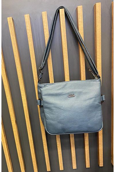 KIRASE New Model 3 Compartment Lined Adjustable Strap Crossbody and Shoulder Bag