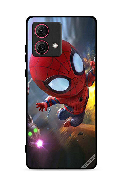 Covernex غطاء حماية لهاتف موتورولا موتو جي 84 5 جي - سبايدرمان في العمل