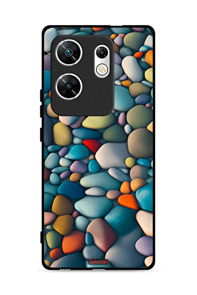 Tolwak غطاء حماية لهاتف Infinix Zero 30 4G بنقشة أحجار تجريدية