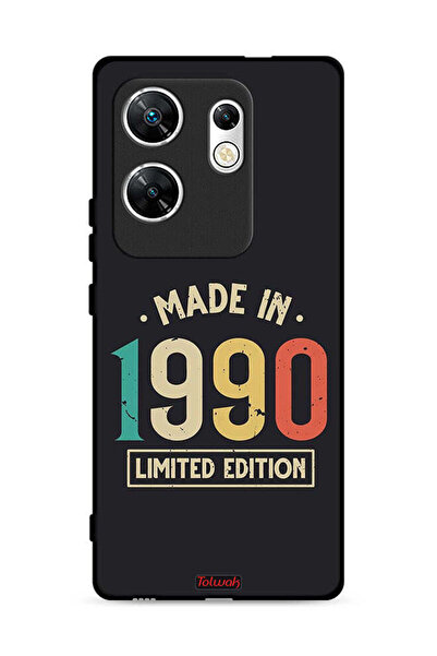 Tolwak غطاء حماية لهاتف Infinix Zero 30 4G، إصدار محدود، صنع عام 1990