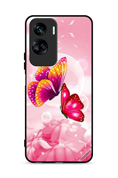 Covernex غطاء حماية لهاتف Honor 90 Lite 5G بنقشة فراشات لطيفة