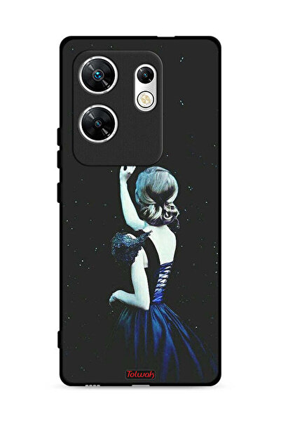 Tolwak غطاء حماية لهاتف Infinix Zero 30 4G بطبعة نجمة مؤثرة