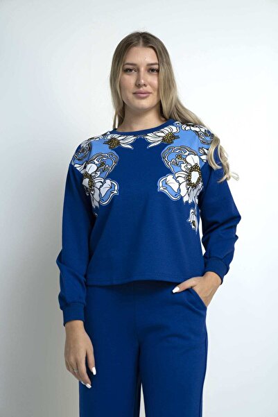 Nichii Women’s Long Sleeve Printed Blouse