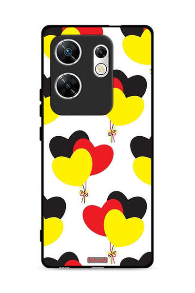 Tolwak غطاء حماية لهاتف Infinix Zero 30 4G بتصميم مجموعة قلوب الثلاثة