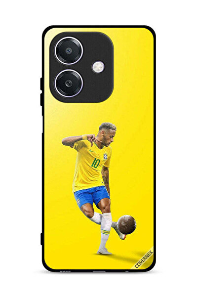 Covernex غطاء حماية لهاتف Oppo A3x 5G، نيمار مع كرة قدم