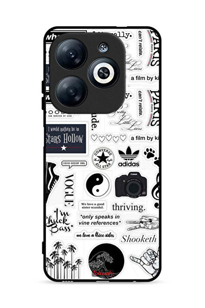 Tolwak غطاء حماية لهاتف Infinix Smart 8 4G يتحدث فقط