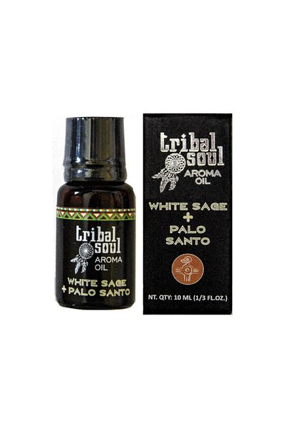 tribal soul White sage and palo santo scented oil, Tribal Soul, 10 ml