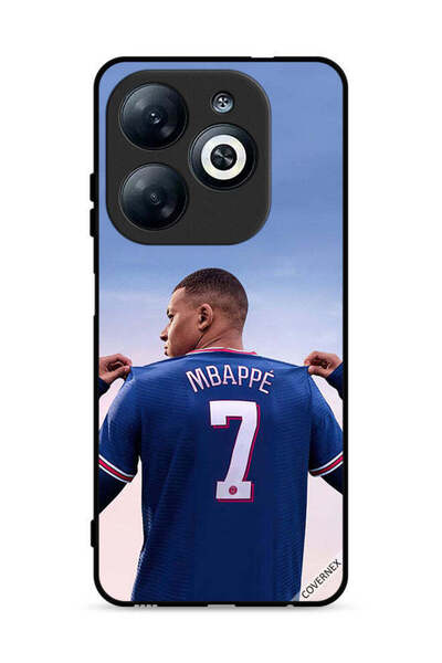 Covernex غطاء حماية لهاتف إنفينيكس سمارت 8 4G بتصميم كيليان مبابي