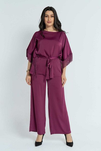 Nichii Women's Solid Long Trousers