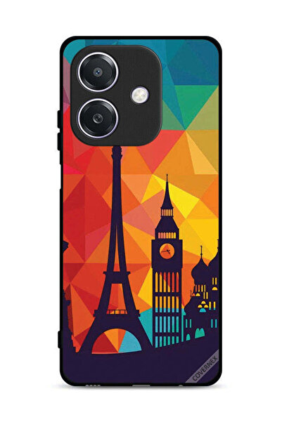 Covernex غطاء حماية لهاتف Oppo A3 5G بنمط باريس الملون