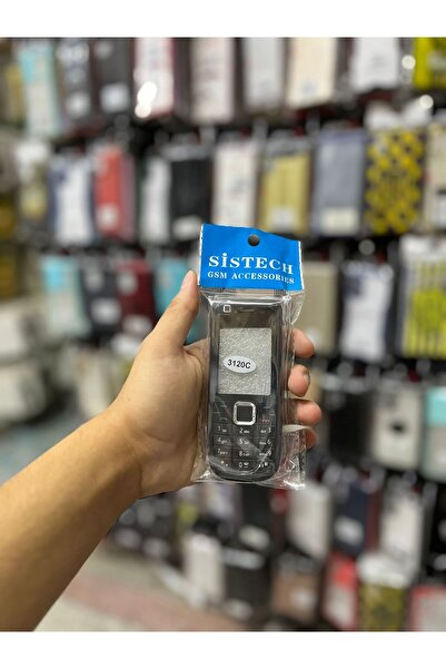 Nokia 3120C Kapak Tuş Takımı-Siyah