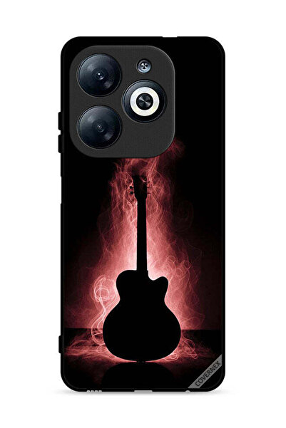 Covernex غطاء حماية لهاتف Infinix Smart 8 4G بتصميم انعكاس الجيتار