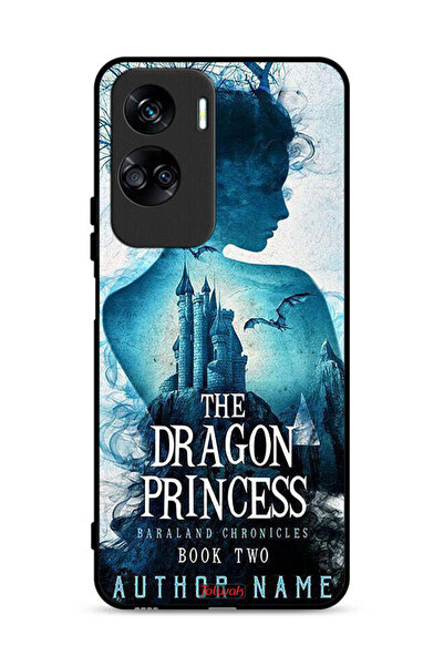 Tolwak غطاء حماية لهاتف Honor 90 Lite 5G بتصميم أميرة التنين