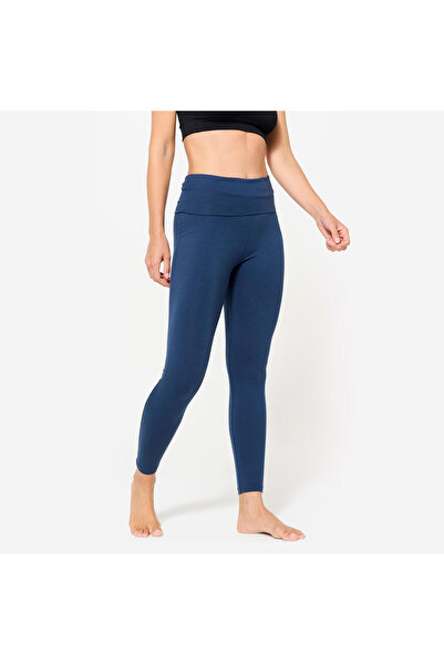 Decathlon Kimjaly Жіночі високі йога-леггінси - Синій