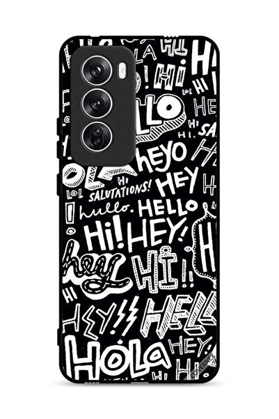 Covernex غطاء حماية لهاتف Oppo Reno12 5G Hi Hello Tags