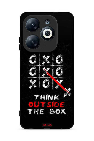 Tolwak غطاء حماية لهاتف Infinix Smart 8 4G - فكر خارج الصندوق