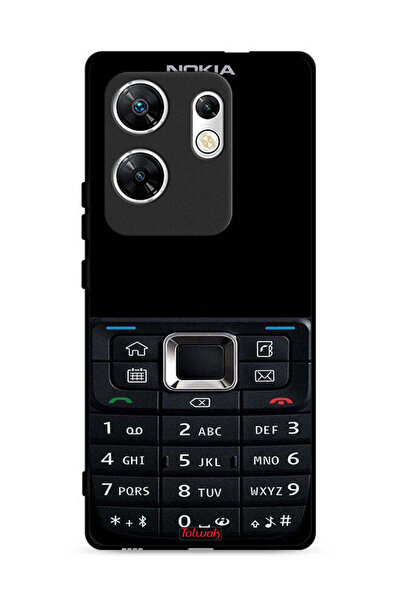 Tolwak غطاء حماية لهاتف Infinix Zero 30 4G بنمط هاتف قديم