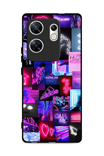 Tolwak غطاء حماية لهاتف Infinix Zero 30 4G برسومات كرتونية