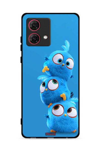 Tolwak غطاء حماية لهاتف موتورولا موتو جي 84 5 جي بنقشة طيور لطيفة