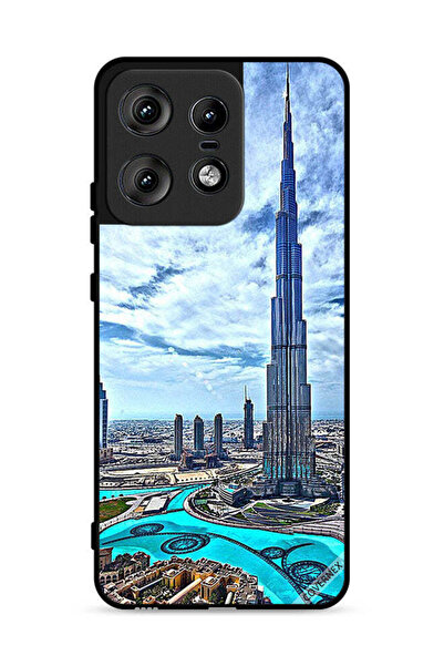 Covernex Motorola Edge 50 Pro 5G Protective Case Cover Burj Khalifa Tower Tou...