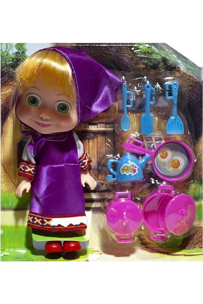 Toybox مجموعة ألعاب ماشا والدب الممتعة في المنزل